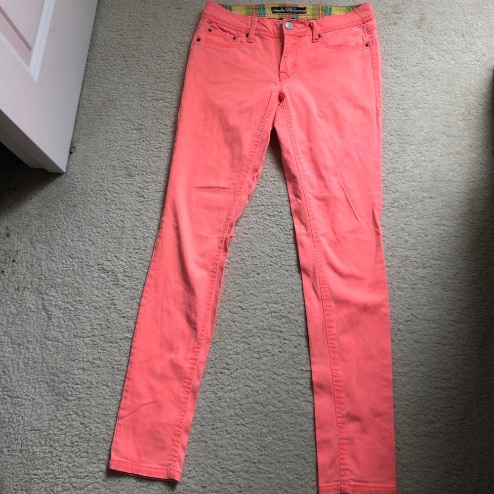 Neon salmon jeans - Picture 1 of 8